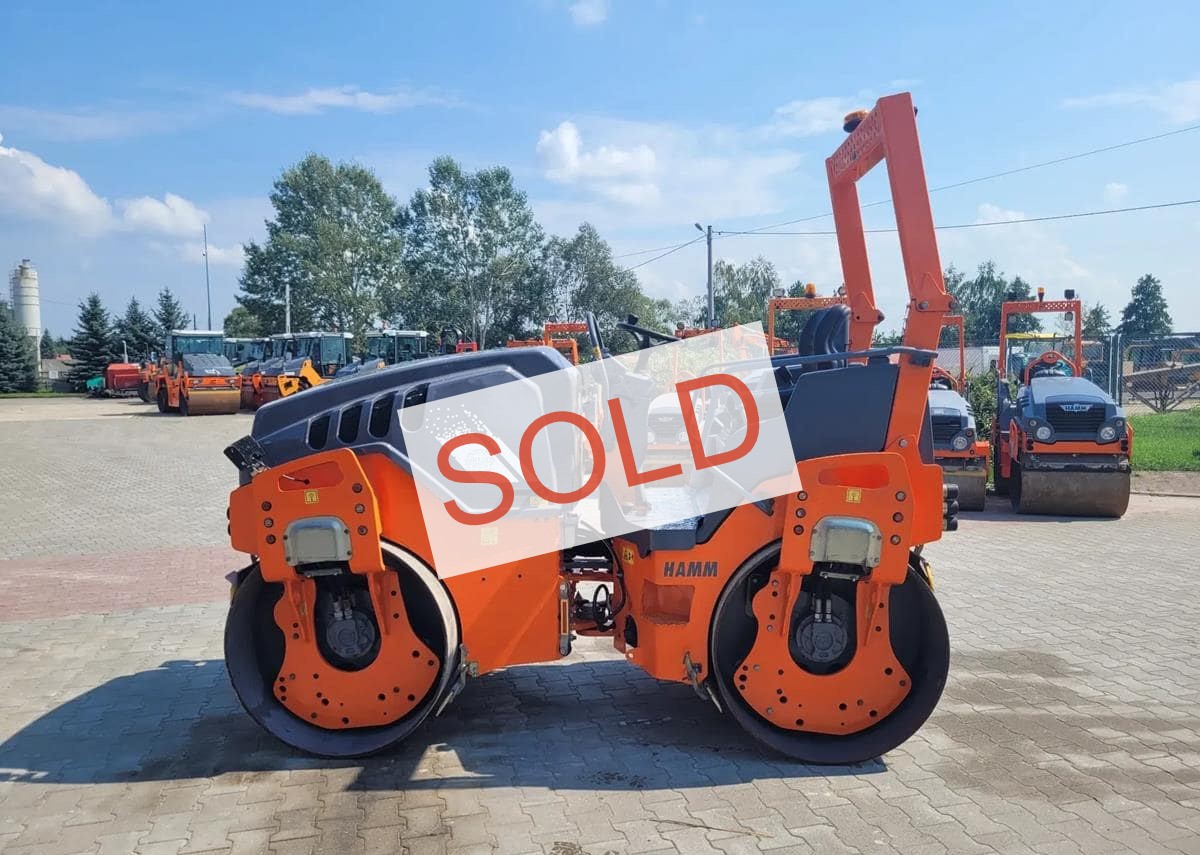 (SOLD) Walec Stalowy Hamm HD 13 VV (SOLD) - Maszyny Budowlane BETOMEX ...