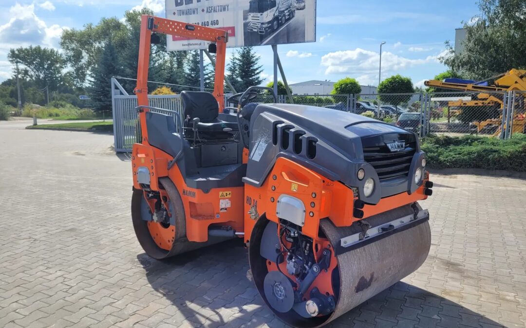 Walec stalowy Hamm HD 14 VV