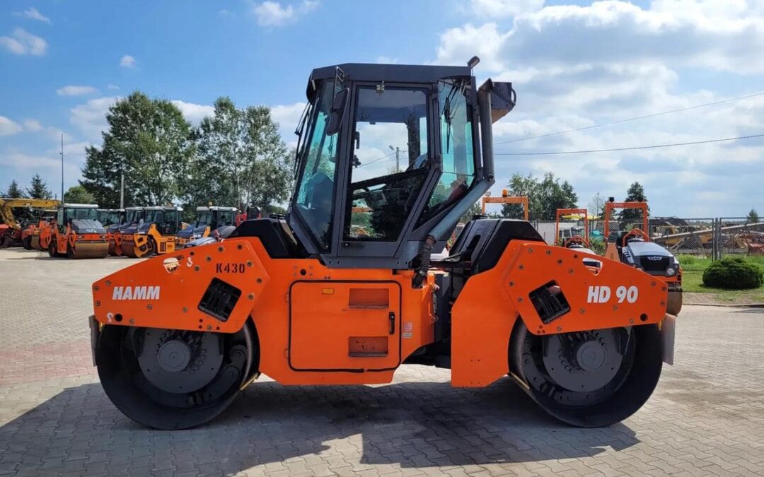 Walec stalowy Hamm HD 90 VV