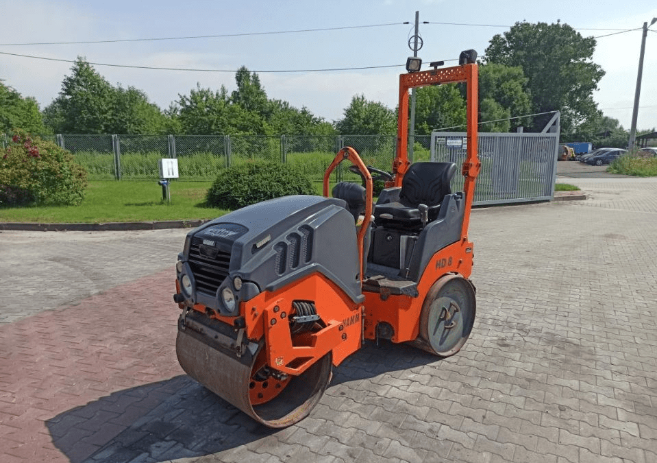 Walec stalowy Hamm HD 8 VV