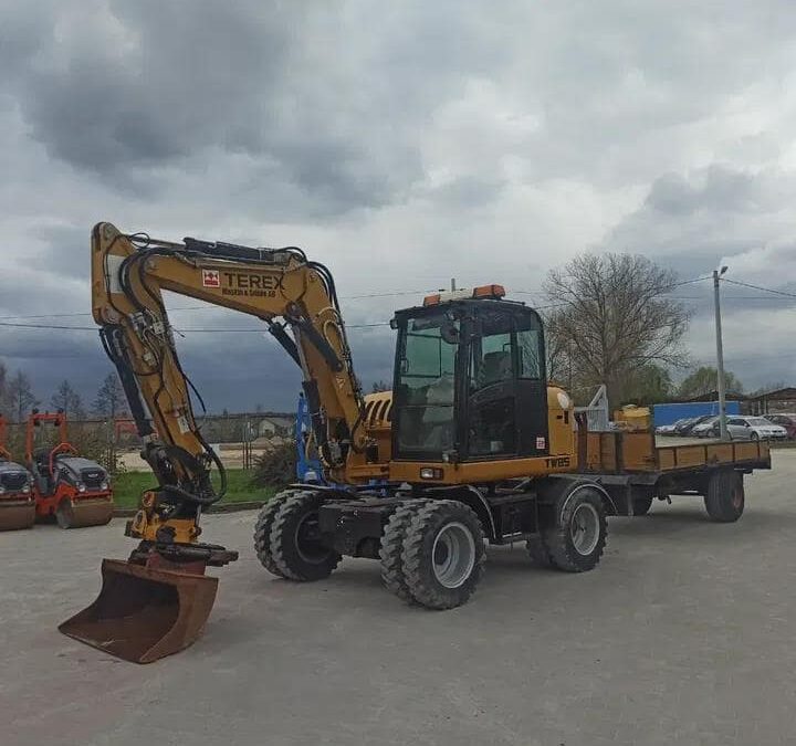 Koparka kołowa Terex TW 85