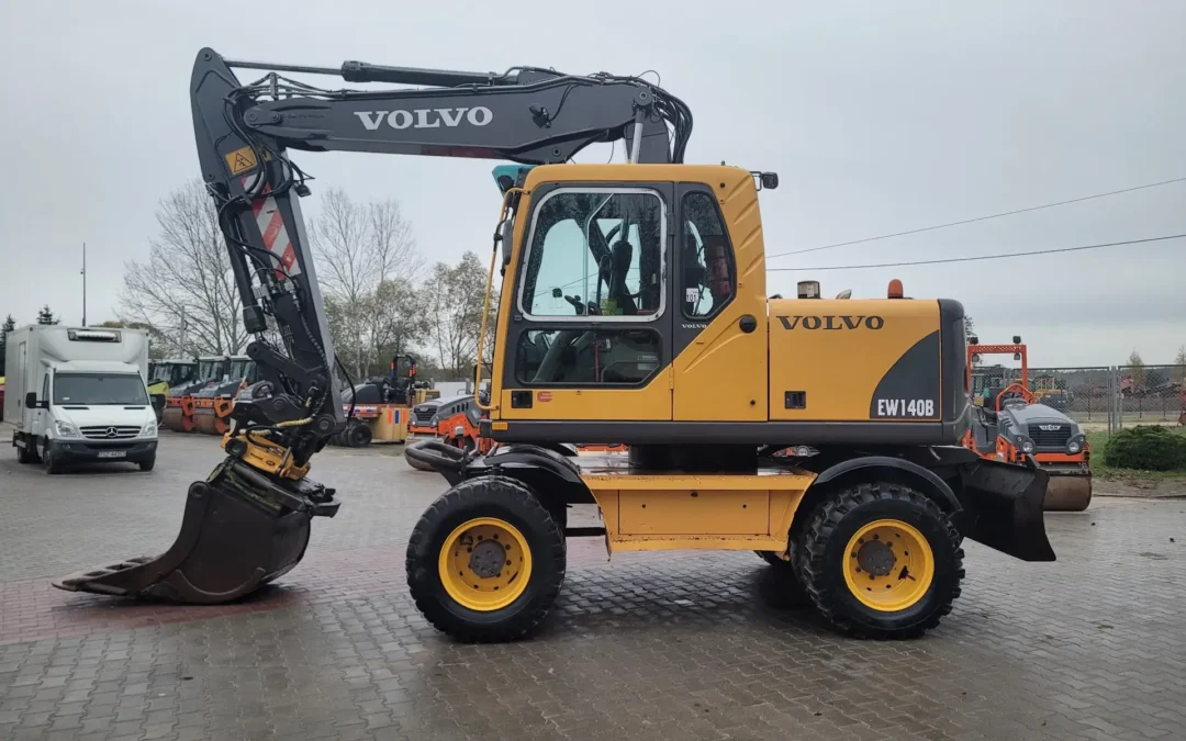 Koparka kołowa Volvo EW 140-b